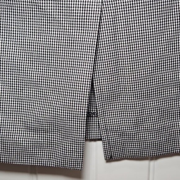 New York & Company Stretch Houndstooth Pencil Skirt Size 8 Office Career Work - Picture 5 of 9